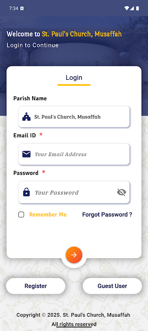 St. Paul's Church, Musaffah Screenshot 0