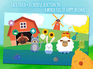 Animals & fruits -  game for toddlers from 1 year Screenshot 0