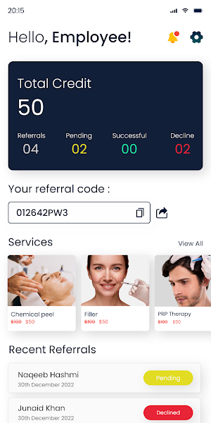 Let's Grow - Employees Screenshot 1