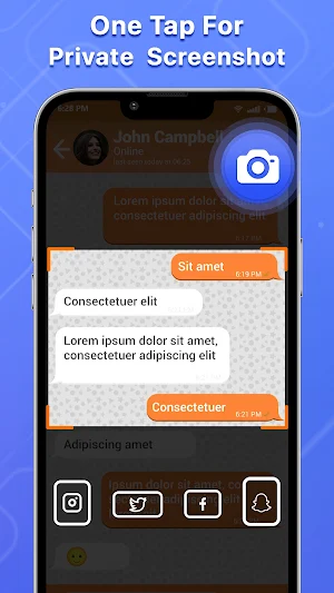 Private Screenshots Recorder Screenshot 0
