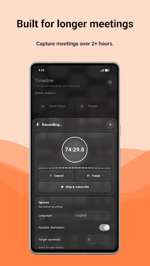 Meeting Transcript Unlimited Screenshot 2