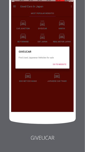 Used Cars in Japan Screenshot 3