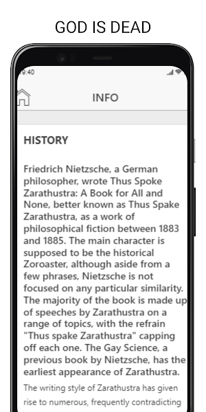 ZARATHUSTRA Screenshot 1