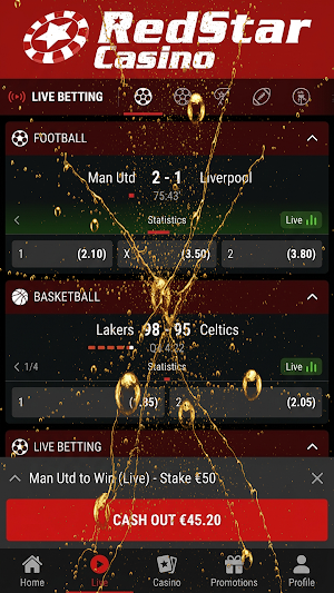 RedStar Casino Screenshot 2