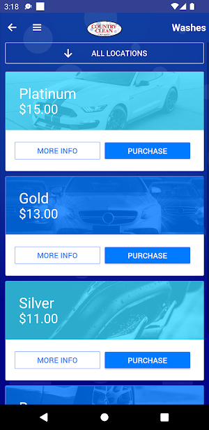Country Clean Car Wash Screenshot 2