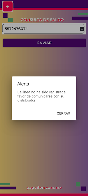 Paguifon Saldo Screenshot 2