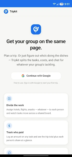 Tripkit: Plan Trips Together Screenshot 0
