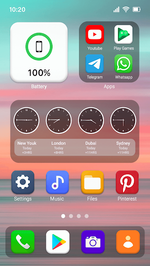 OS Launcher Theme - iOS-style Screenshot 3