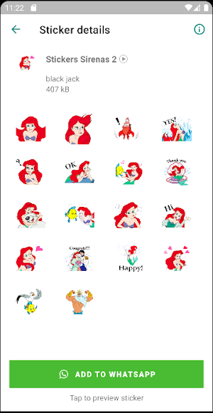 Stickers de Sirenas Screenshot 2