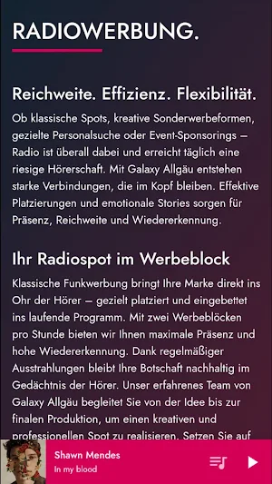 Radio Galaxy Bayern Screenshot 3