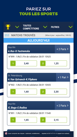 ParionsSport Point De Vente Screenshot 2