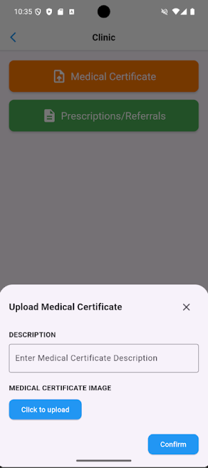 CDSA Mobile Portal Screenshot 2