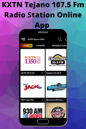 KXTN Tejano 107.5 Fm Radio Station Online App Screenshot 3