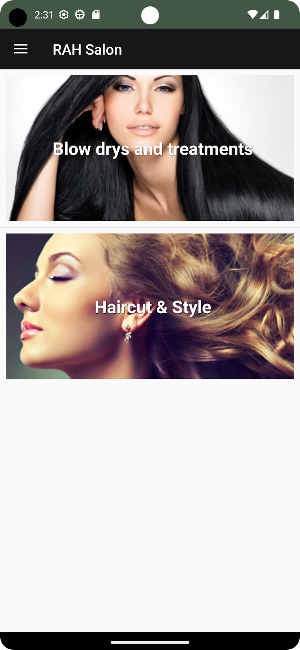 RAH Salon Screenshot 1
