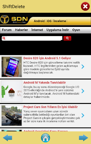 Yazıyor -Gazeteler ve Haberler Screenshot 2