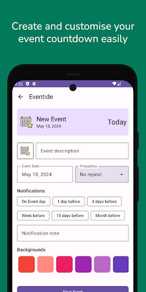Event CountDown Screenshot 1