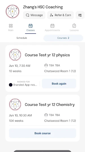 Zhang's HSC Screenshot 2