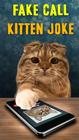 Fake Call Kitten Joke Screenshot 3