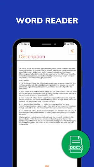QA - Office Reader documents Screenshot 2