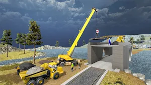 City Construction Dam Builder: House Building Game Screenshot 2