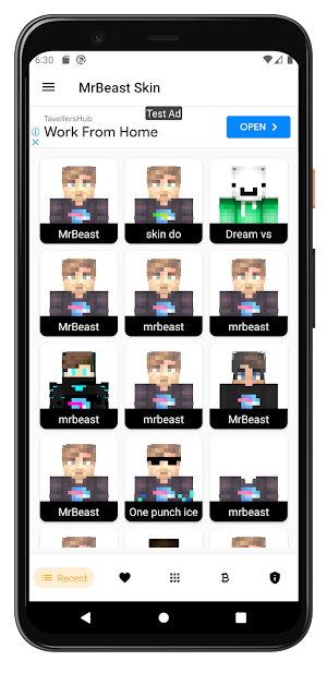 MrBeast Skin For Minecraft Screenshot 2