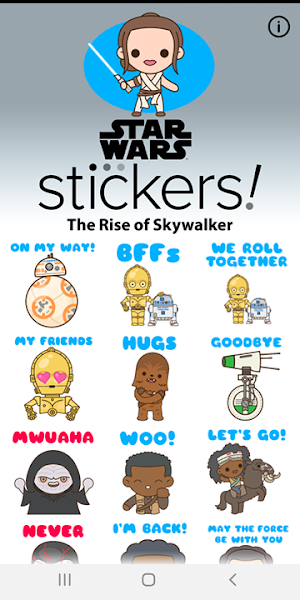 The Rise of Skywalker Stickers Screenshot 3