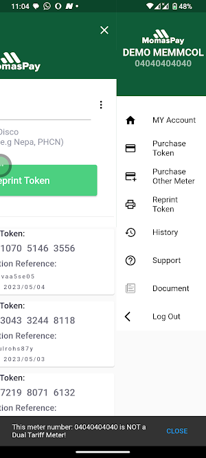 momaspay Screenshot 3