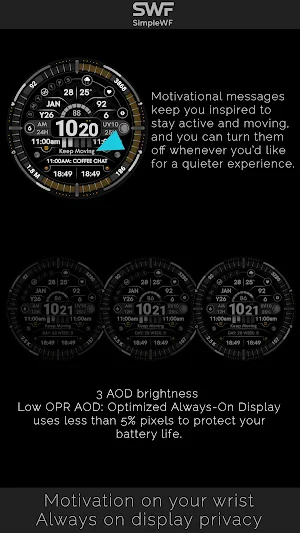 Digital Watch Face Infowatch 2 Screenshot 3