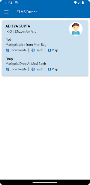 VTS Parent Screenshot 3