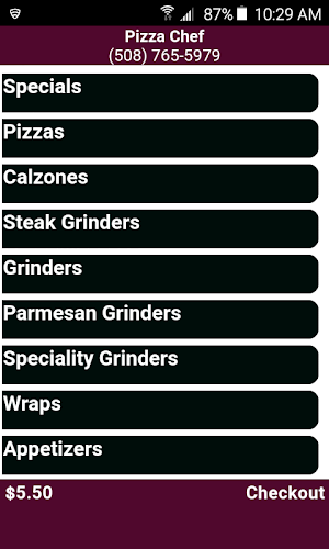 Pizza Chef Southbridge Screenshot 1