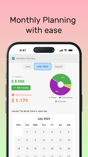 Saku - Daily money tracker Screenshot 0