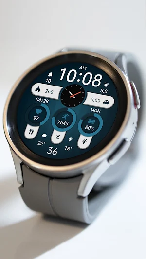 Button Component ZKin Watch Screenshot 2