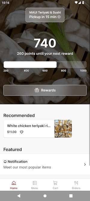 Maui Teriyaki and Sushi Screenshot 0