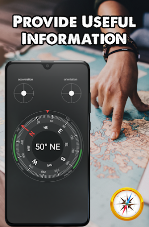 Compass Free - Compass Free App For Android Screenshot 2