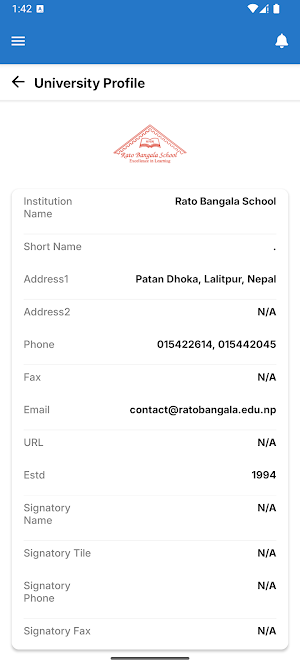 Rato Bangala School Screenshot 2