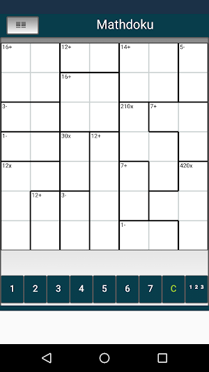 Mathdoku Screenshot 1