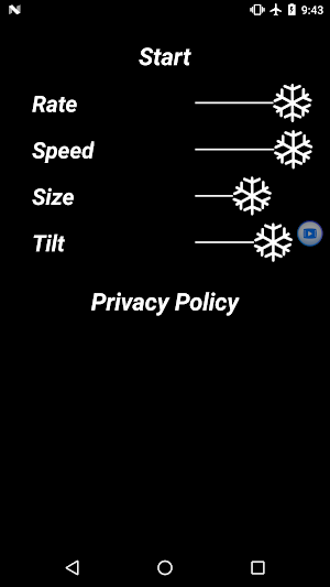 SnowChillin - Snowing in Your Phone Screenshot 1