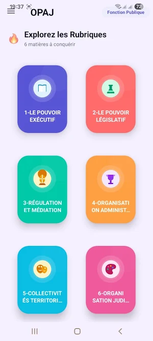OPAJ Fonction Publique Screenshot 1