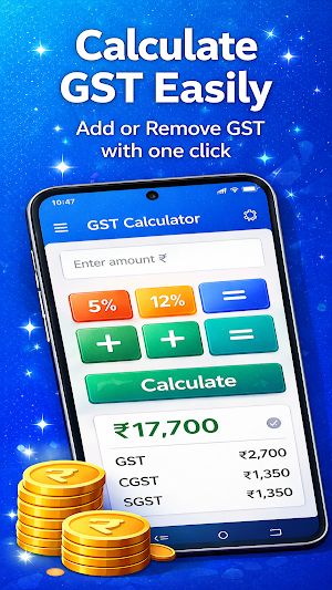 GST Calculator & Tax India Screenshot 1