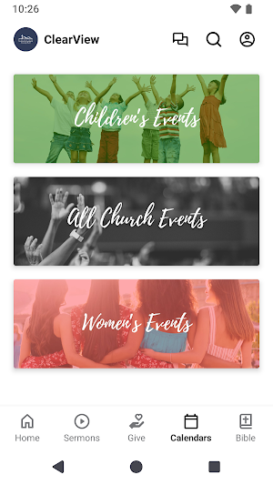 ClearView Community Church Screenshot 2