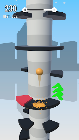 Helix Ball Climb 3D! Screenshot 1