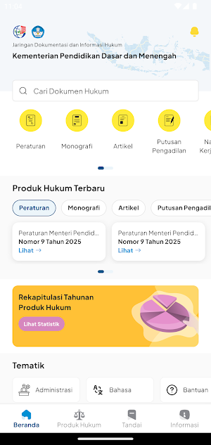 JDIH Kemendikdasmen Screenshot 3