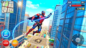 Nexplay Spider Rope Hero 3D Screenshot 0