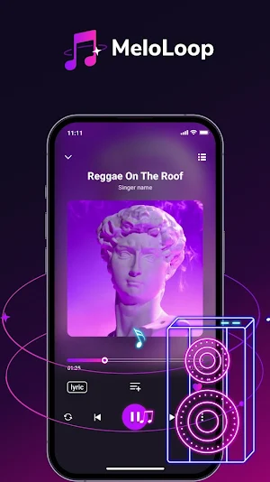 MeloLoop: Offline Music Player Screenshot 0