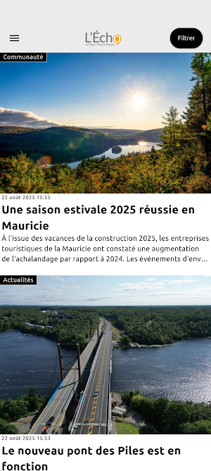 L’Écho de La Tuque Screenshot 0
