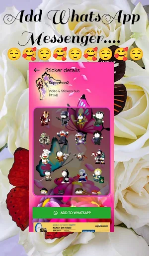 Cartoon Sticker For Whatsapp Screenshot 2