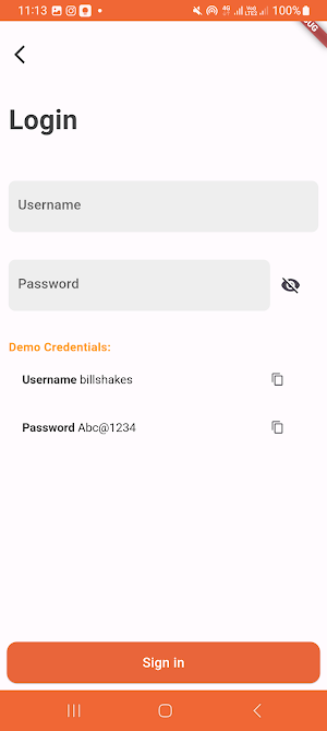 Doorman Security System - Demo Screenshot 1