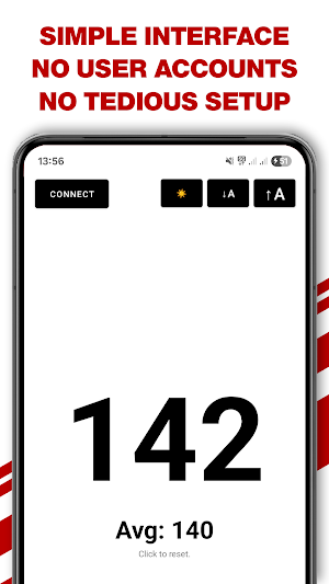 Simple Heart Rate Monitor Screenshot 2