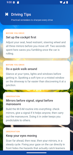 Road Ready Companion Screenshot 1