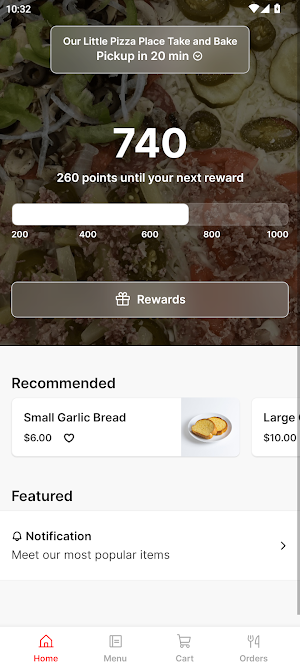 Our Little Pizza Place T&B Screenshot 0